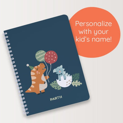 Personalised Spiral Notebook (COD Not Available)