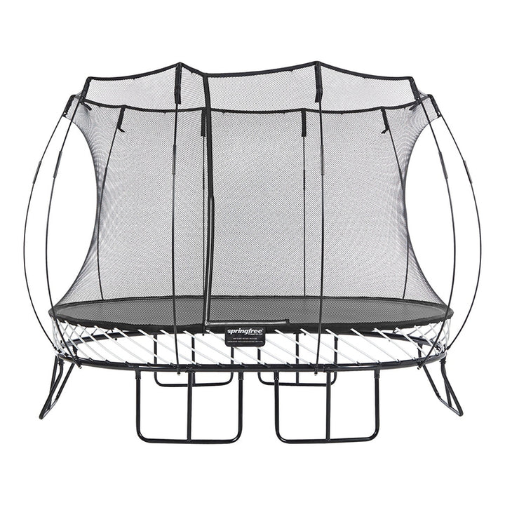 Medium Oval Trampoline with Enclosure (COD Not Available)