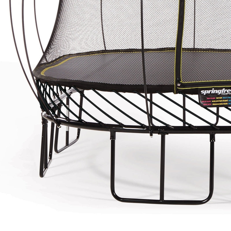 Medium Oval Trampoline with Enclosure (COD Not Available)