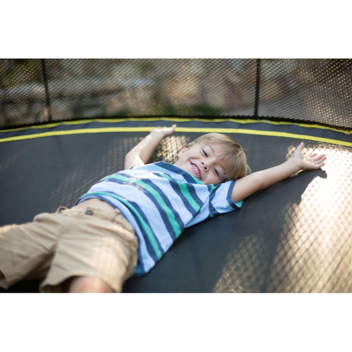 Medium Oval Trampoline with Enclosure (COD Not Available)