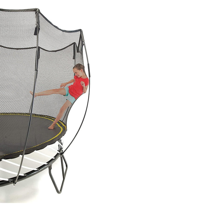 Medium Oval Trampoline with Enclosure (COD Not Available)