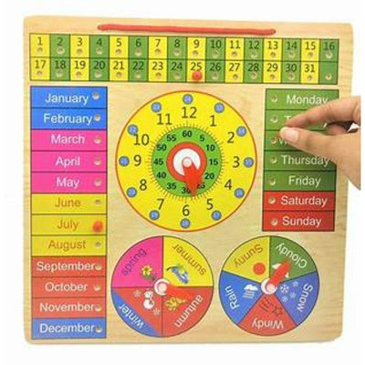 Wooden Activity Calender