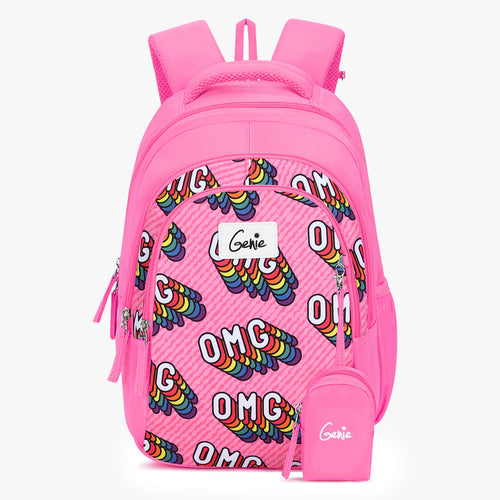 Genie OMG 20L Backpack for Kids - Pink