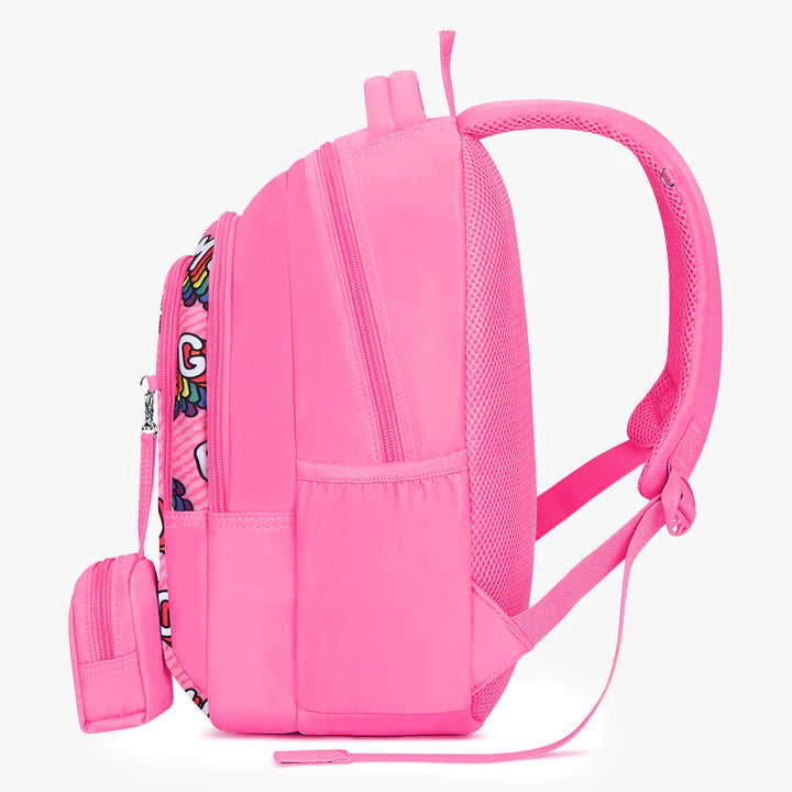 Genie OMG 20L Backpack for Kids - Pink