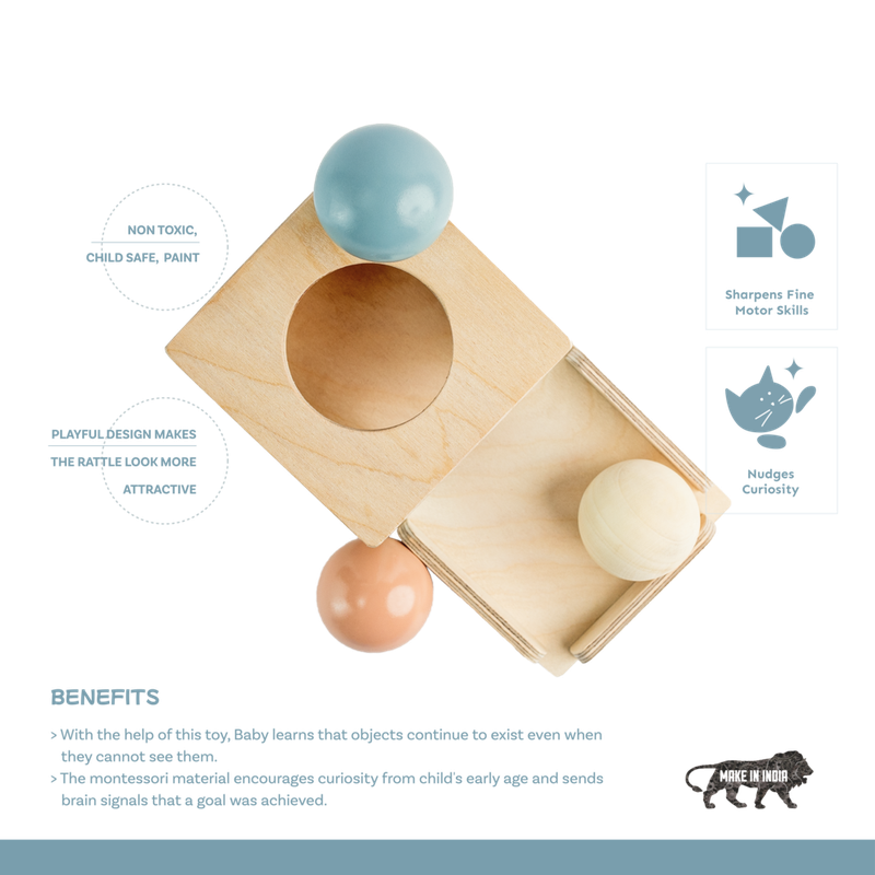 Object Permanence Activity Box