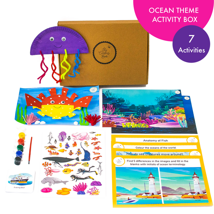 Ocean Theme Activity Box