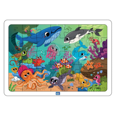 Ocean Animals 35 pieces wooden Jigsaw Puzzles