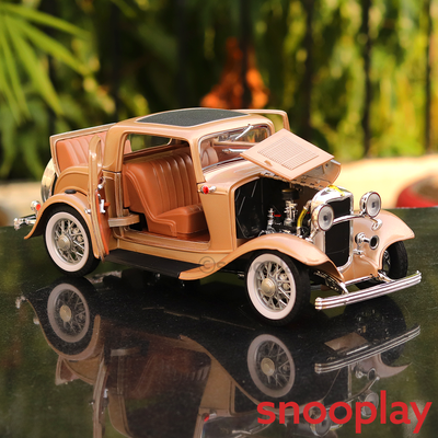 Official Licensed Diecast 1932 Ford 3 Window Coupe Car with Openable Parts (Scale 1:18)