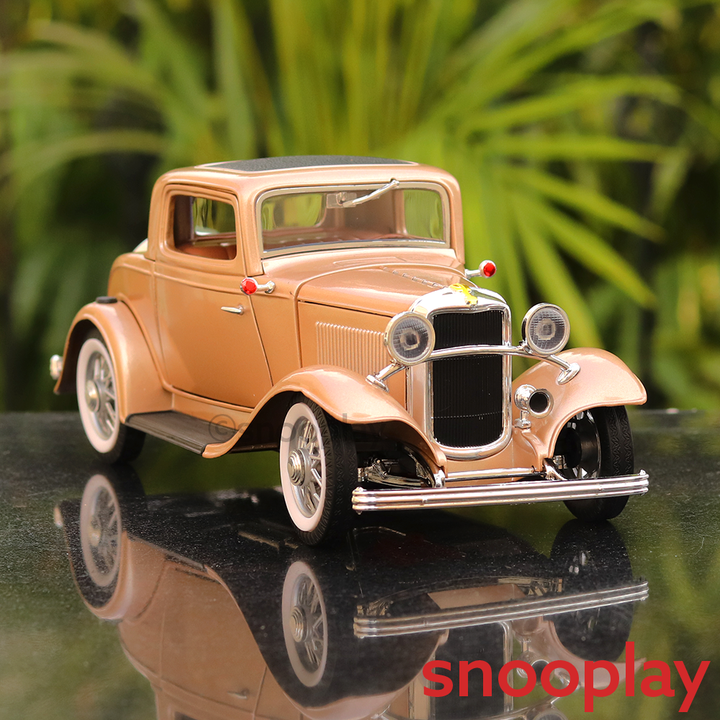 Official Licensed Diecast 1932 Ford 3 Window Coupe Car with Openable Parts (Scale 1:18)