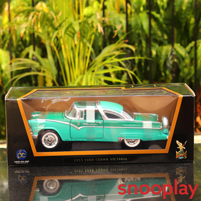 Official Licensed Diecast 1955 Ford Crown Victoria Car with Openable Parts (Scale 1:18)