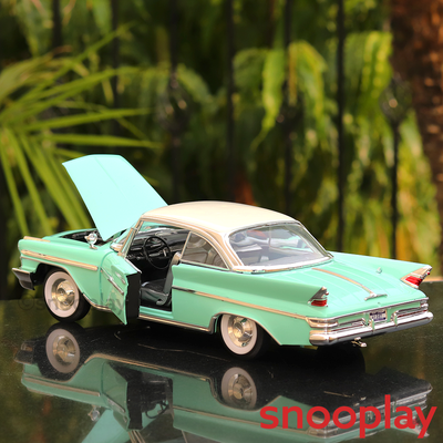 Official Licensed Diecast 1961 Desoto Adventure Car with Openable Parts (Scale 1:18)