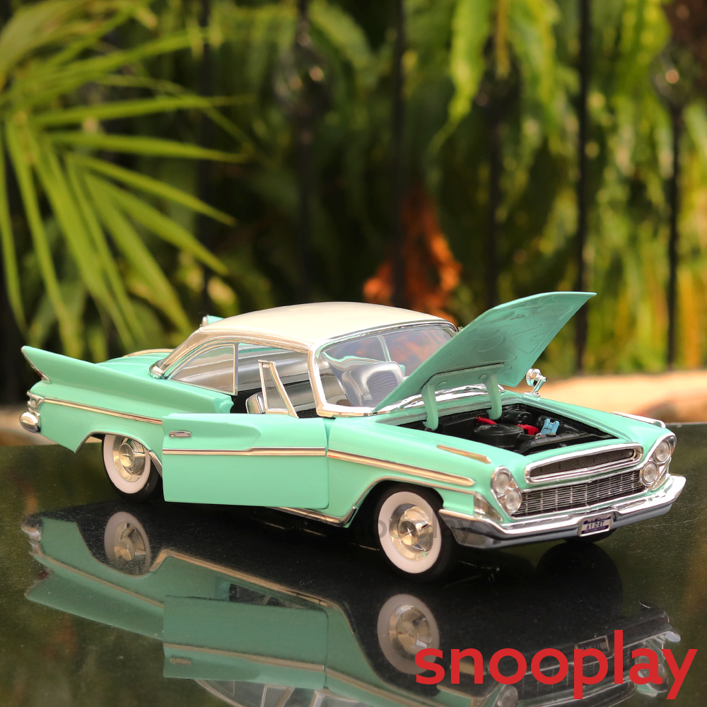 Official Licensed Diecast 1961 Desoto Adventure Car with Openable Parts (Scale 1:18)