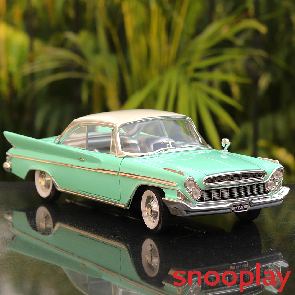 Official Licensed Diecast 1961 Desoto Adventure Car with Openable Parts (Scale 1:18)