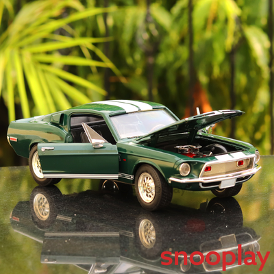 Official Licensed Diecast 1968 Shelby GT- 500KR Car with Openable Parts (Scale 1:18)