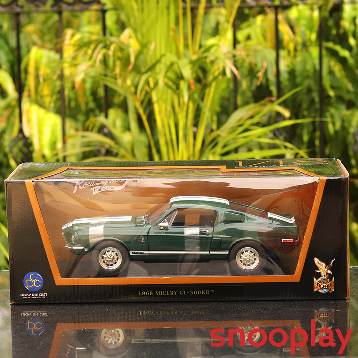 Official Licensed Diecast 1968 Shelby GT- 500KR Car with Openable Parts (Scale 1:18)