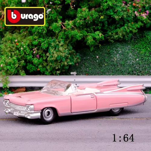 Bburago Original 1959 Cadillac Eldorado Biarritz Licensed Diecast Car | 1:64 Scale (14 Years till Grown Ups)