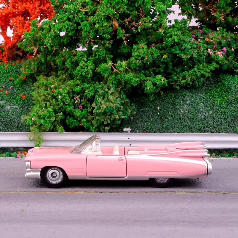 Bburago Original 1959 Cadillac Eldorado Biarritz Licensed Diecast Car | 1:64 Scale (14 Years till Grown Ups)