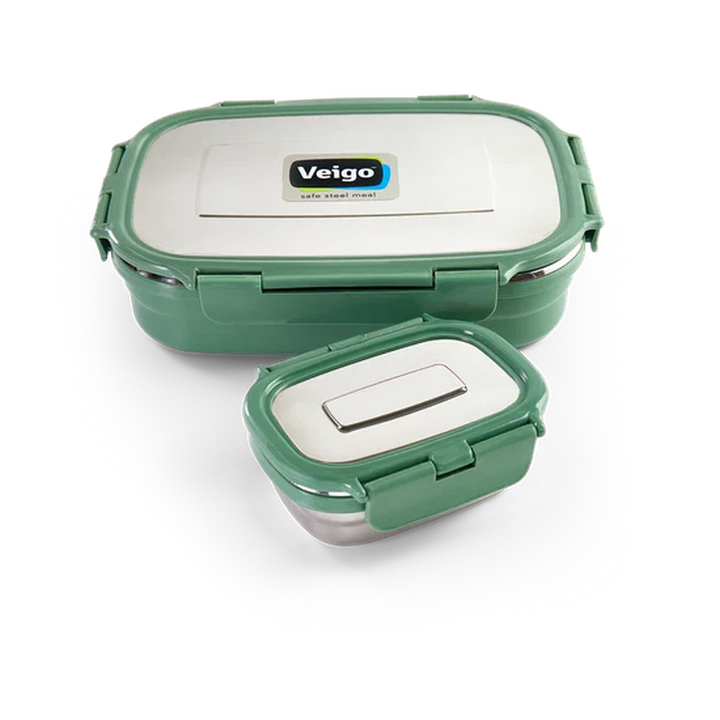 Heat-Up Jumbo Insulated Lunch Box with Original Veg Box