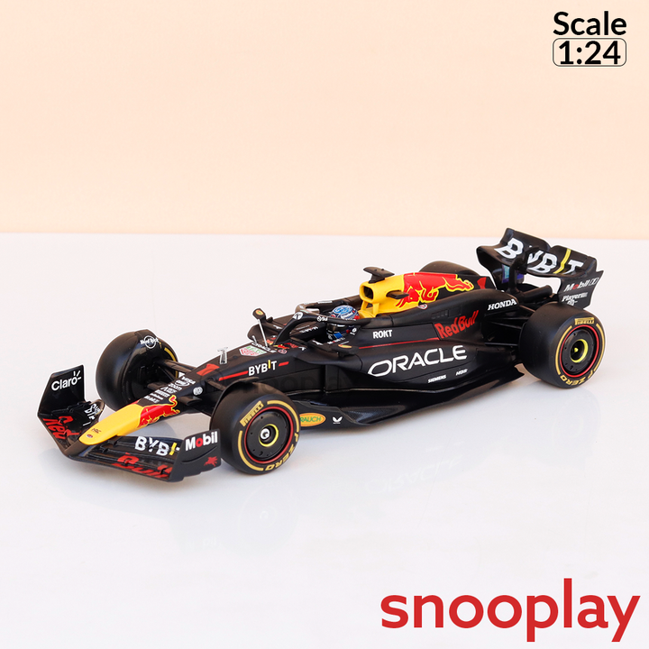 Bburago Original Oracle Red Bull Racing RB20 (MV 1) Licensed Diecast Car | 1:24 Scale (14 Years till Grown Ups)