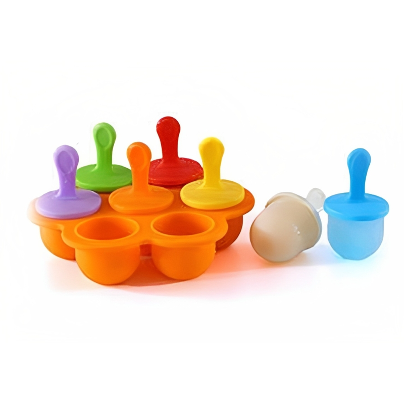 Multipurpose Mould for Jellies & Popsicles - Orange