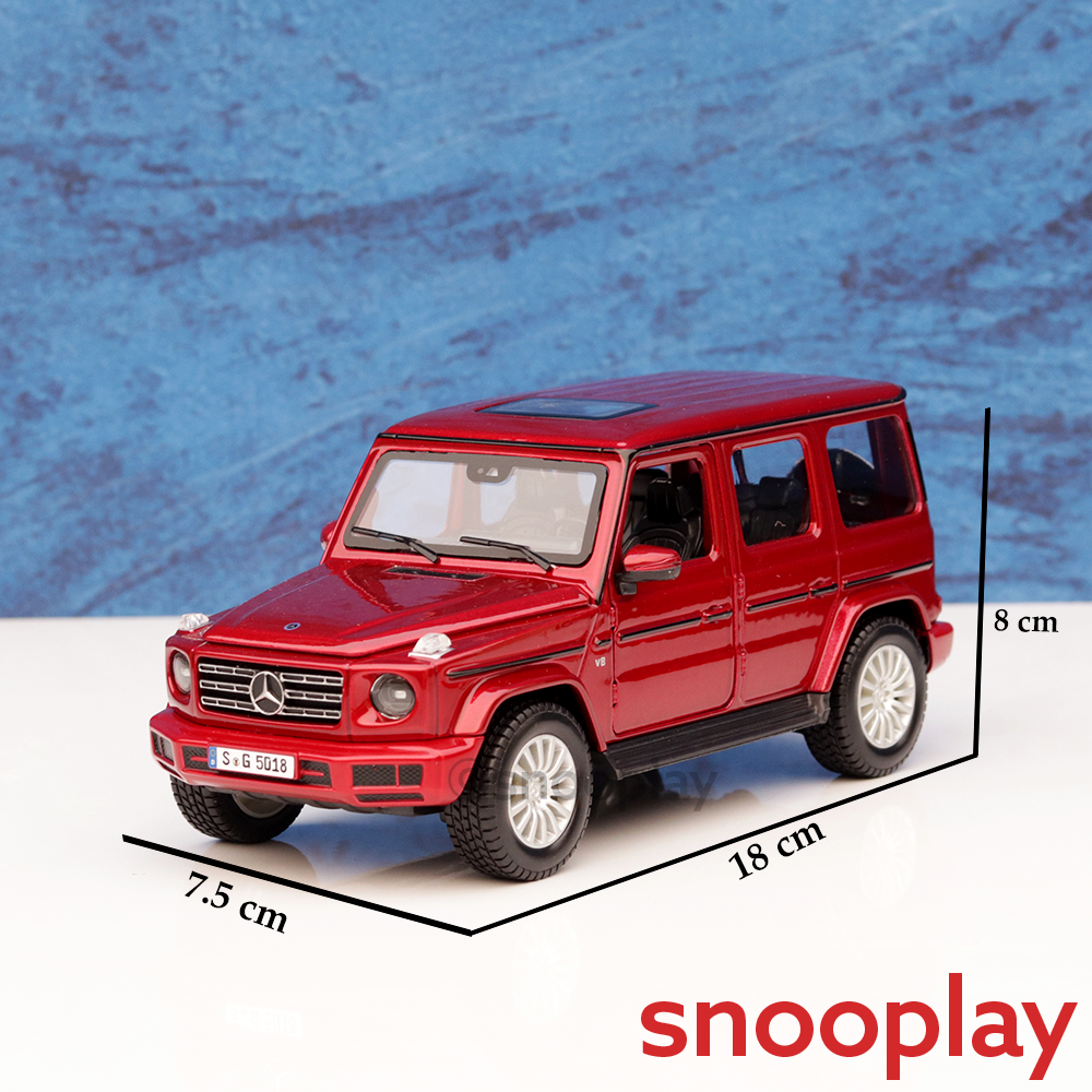 Original 2019 Mercedes-Benz G-Class Licensed Diecast Car | 1:25 Scale Model (14 Years Till Grown Ups)