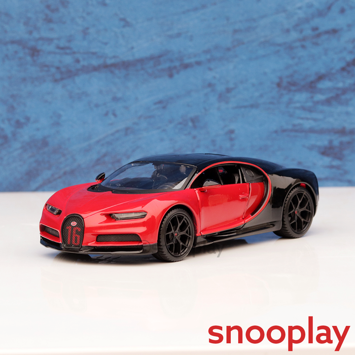 Original Bugatti Chiron Sport Licensed Diecast Car | 1:24 Scale Model (14 Years Till Grown Ups)