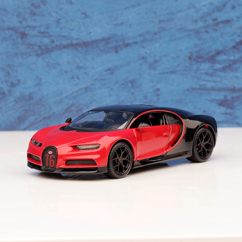 Original Bugatti Chiron Sport Licensed Diecast Car | 1:24 Scale Model (14 Years Till Grown Ups)