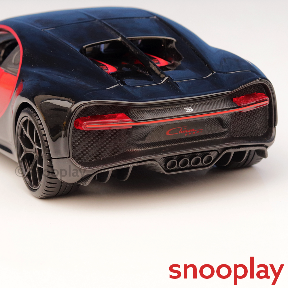 Original Bugatti Chiron Sport Licensed Diecast Car | 1:24 Scale Model (14 Years Till Grown Ups)