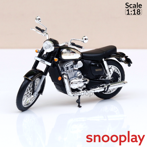 Maisto Original Jawa Yezdi Vintage Classic Licensed Diecast Bike | 1:18 Scale Model (14 Years till Grown Ups)