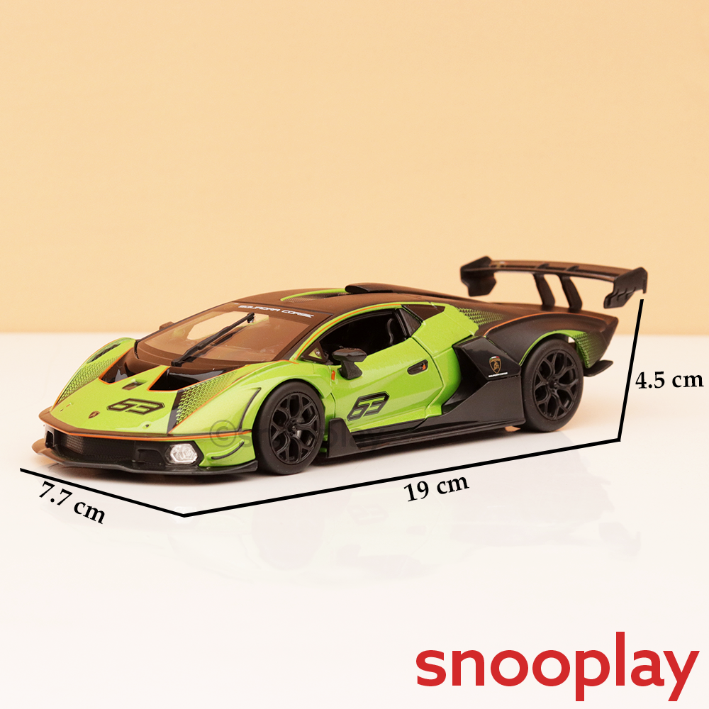 Original Lamborghini Essenza SCV12 Licensed Diecast Car | 1:24 Scale Model (14 Years Till Grown Ups)