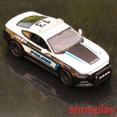 Original Licensed 2015 Ford Mustang GT Toy Car with Openable Parts and Adjustable Front Wheels (Scale 1:18)