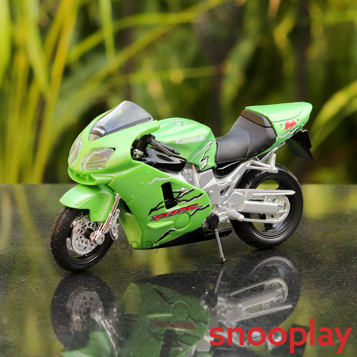 Maisto Original Licensed Diecast Kawasaki Ninja ZX-12R Toy Bike (1