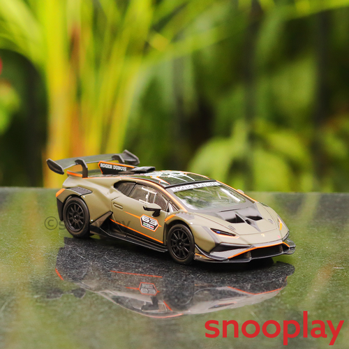 Bburago Original Licensed Lamborghini Huracan Super Trofeo EVO2 Toy Car (Scale 1:43)