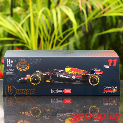 Original Licensed Oracle Red Bull Racing RB18 (2022) Diecast Car - Sergio Perez | Scale 1:24 (COD Not Applicable)