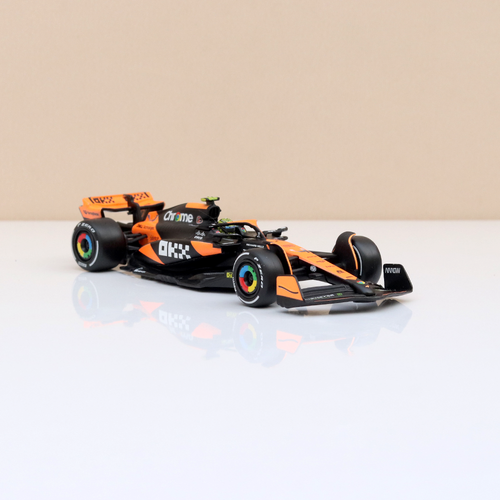 Original McLaren MCL38 - Miami Grand Prix 2024 Licensed Diecast Car | 1:43 Scale (14 Years till Grown Ups)