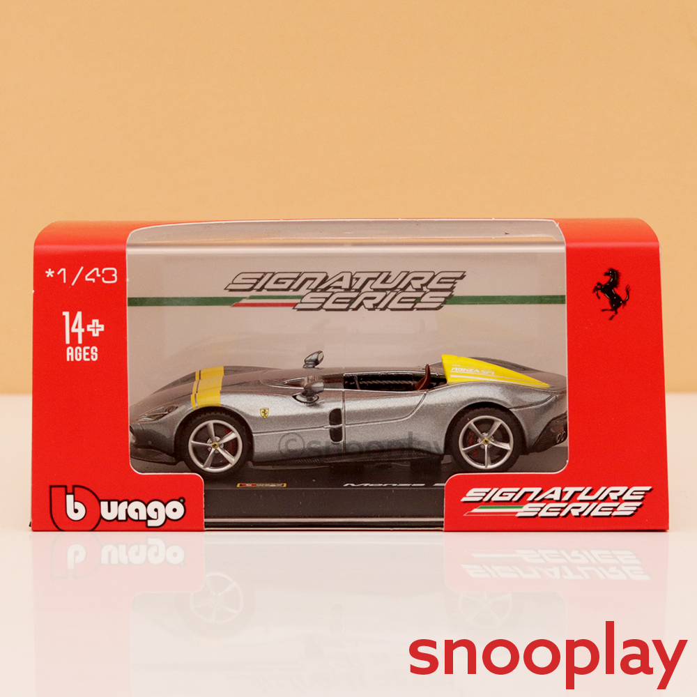 Bburago Original Monza SP1 Licensed Diecast Car | 1:43 Scale Model (14 Years Till Grown Ups)