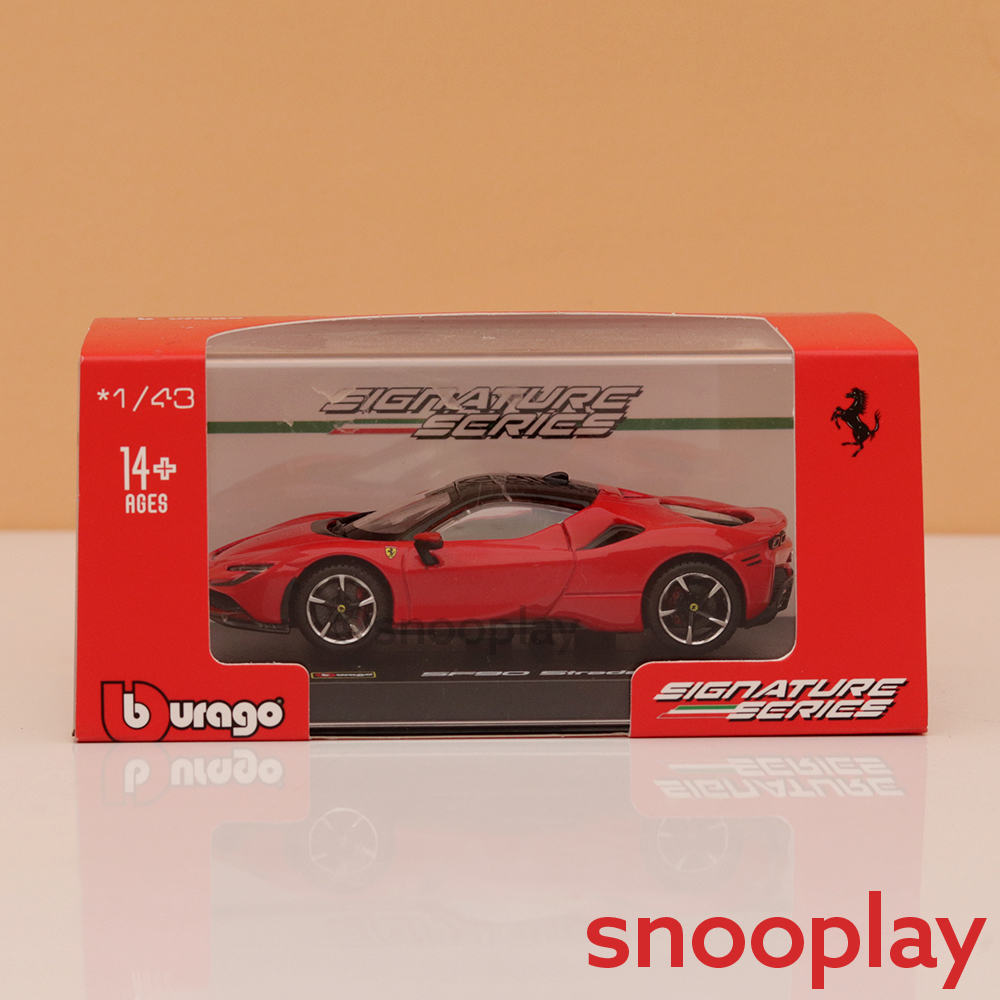 Original SF90 Stradale Licensed Diecast Car | 1:43 Scale Model (14 Years Till Grown Ups)