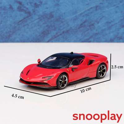 Original SF90 Stradale Licensed Diecast Car | 1:43 Scale Model (14 Years Till Grown Ups)