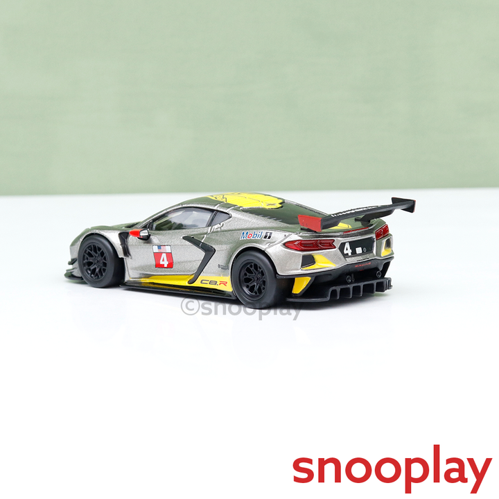Bburago Original 2020 Chevrolet Corvette C8.R Licensed Diecast Car | 1:43 Scale (14 Years till Grown Ups)
