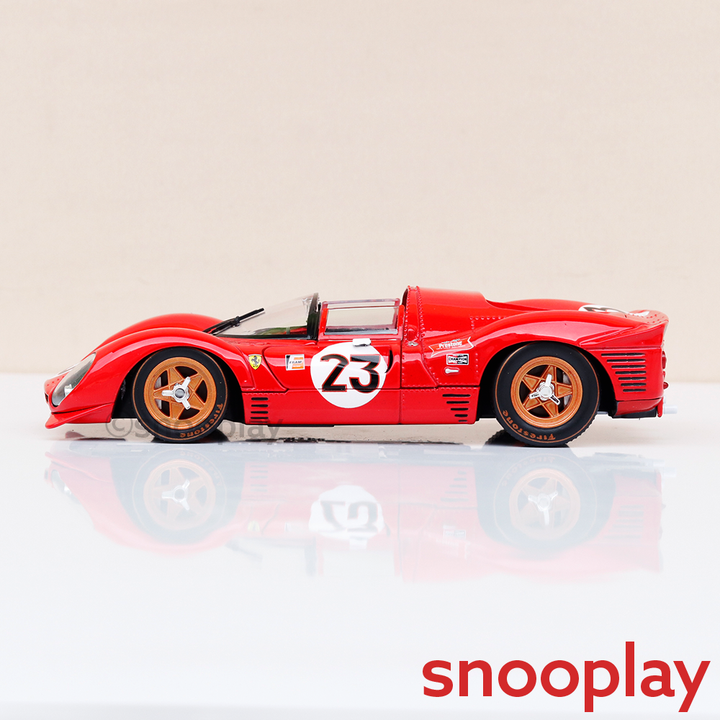 Original Ferrari 330 P4 Daytona 1967 Licensed Diecast Car | 1:24 Scale (14 Years till Grown Ups)