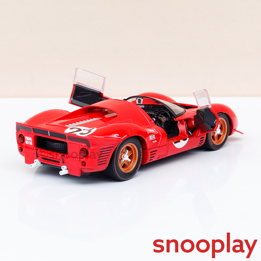 Original Ferrari 330 P4 Daytona 1967 Licensed Diecast Car | 1:24 Scale (14 Years till Grown Ups)