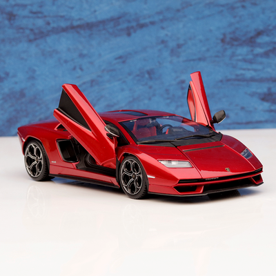 Original Lamborghini Countach LPI 800-4 Licensed Diecast Car | 1:24 Scale Model (14 Years Till Grown Ups)