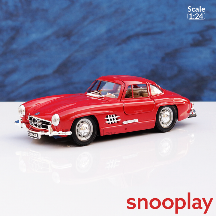 Original Mercedes-Benz 300 SL (1954) Licensed Diecast Car with Openable Doors | 1:24 Scale Model (14 Years Till Grown Ups)
