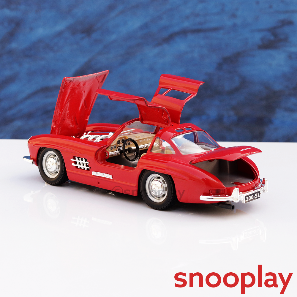 Original Mercedes-Benz 300 SL (1954) Licensed Diecast Car with Openable Doors | 1:24 Scale Model (14 Years Till Grown Ups)