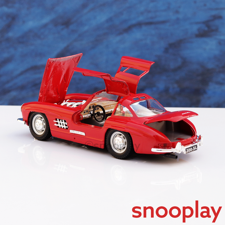 Original Mercedes-Benz 300 SL (1954) Licensed Diecast Car with Openable Doors | 1:24 Scale Model (14 Years Till Grown Ups)