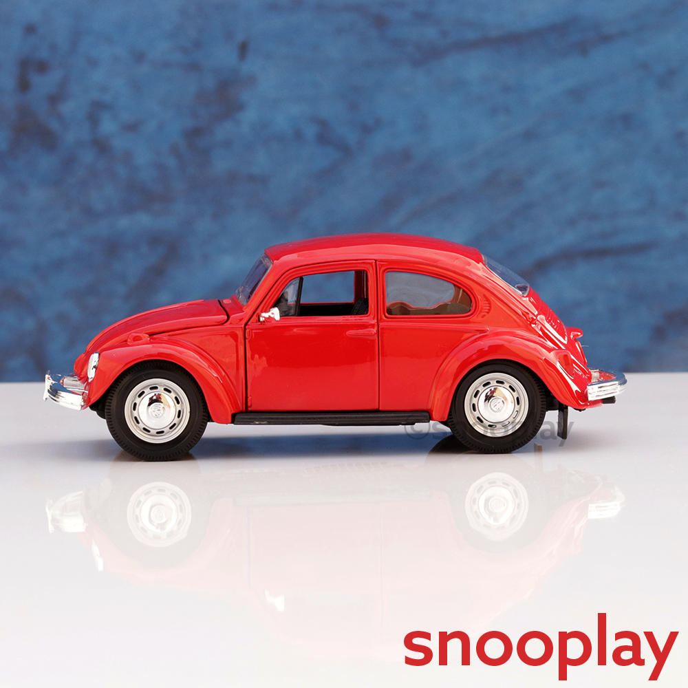 Maisto Original Volkswagen Beetle Licensed Diecast Car with Openable Doors | 1:24 Scale Model (14 Years Till Grown Ups)