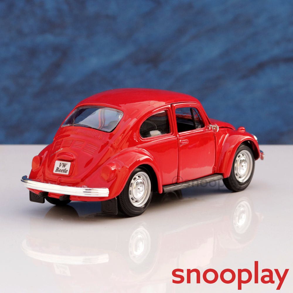 Maisto Original Volkswagen Beetle Licensed Diecast Car with Openable Doors | 1:24 Scale Model (14 Years Till Grown Ups)
