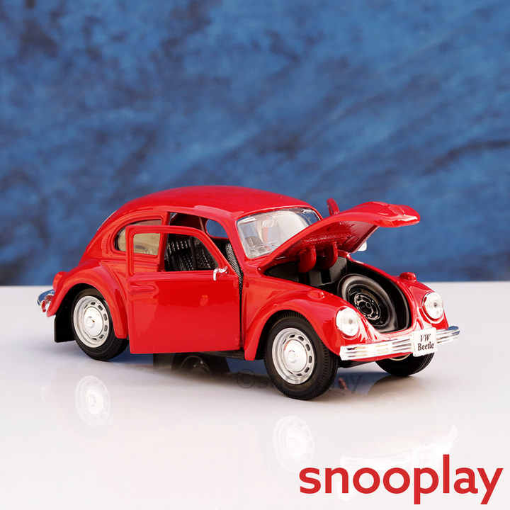 Maisto Original Volkswagen Beetle Licensed Diecast Car with Openable Doors | 1:24 Scale Model (14 Years Till Grown Ups)