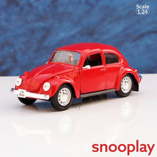 Maisto Original Volkswagen Beetle Licensed Diecast Car with Openable Doors | 1:24 Scale Model (14 Years Till Grown Ups)
