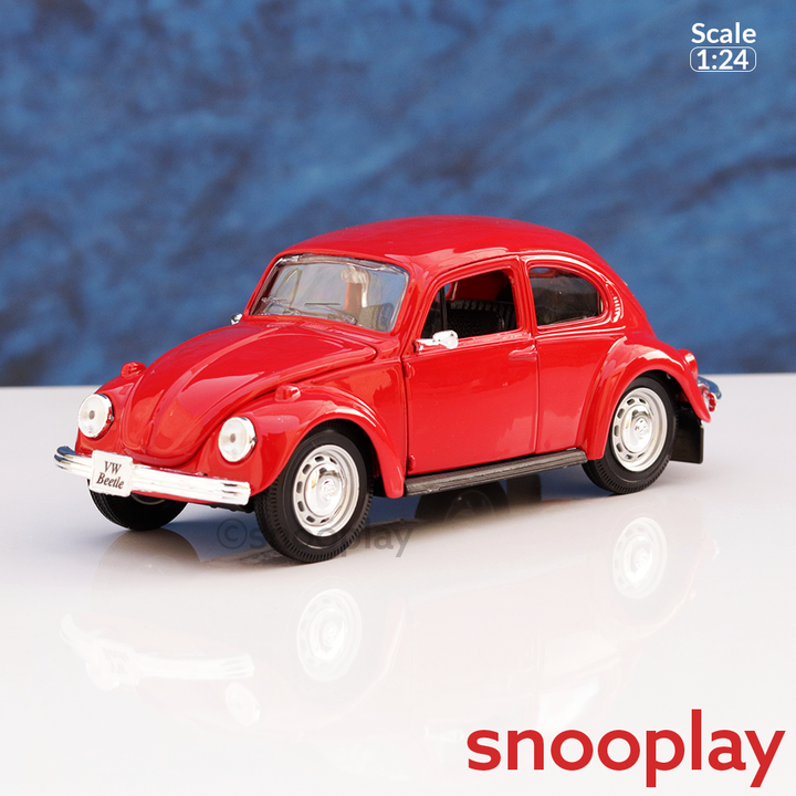 Maisto Original Volkswagen Beetle Licensed Diecast Car with Openable Doors | 1:24 Scale Model (14 Years Till Grown Ups)